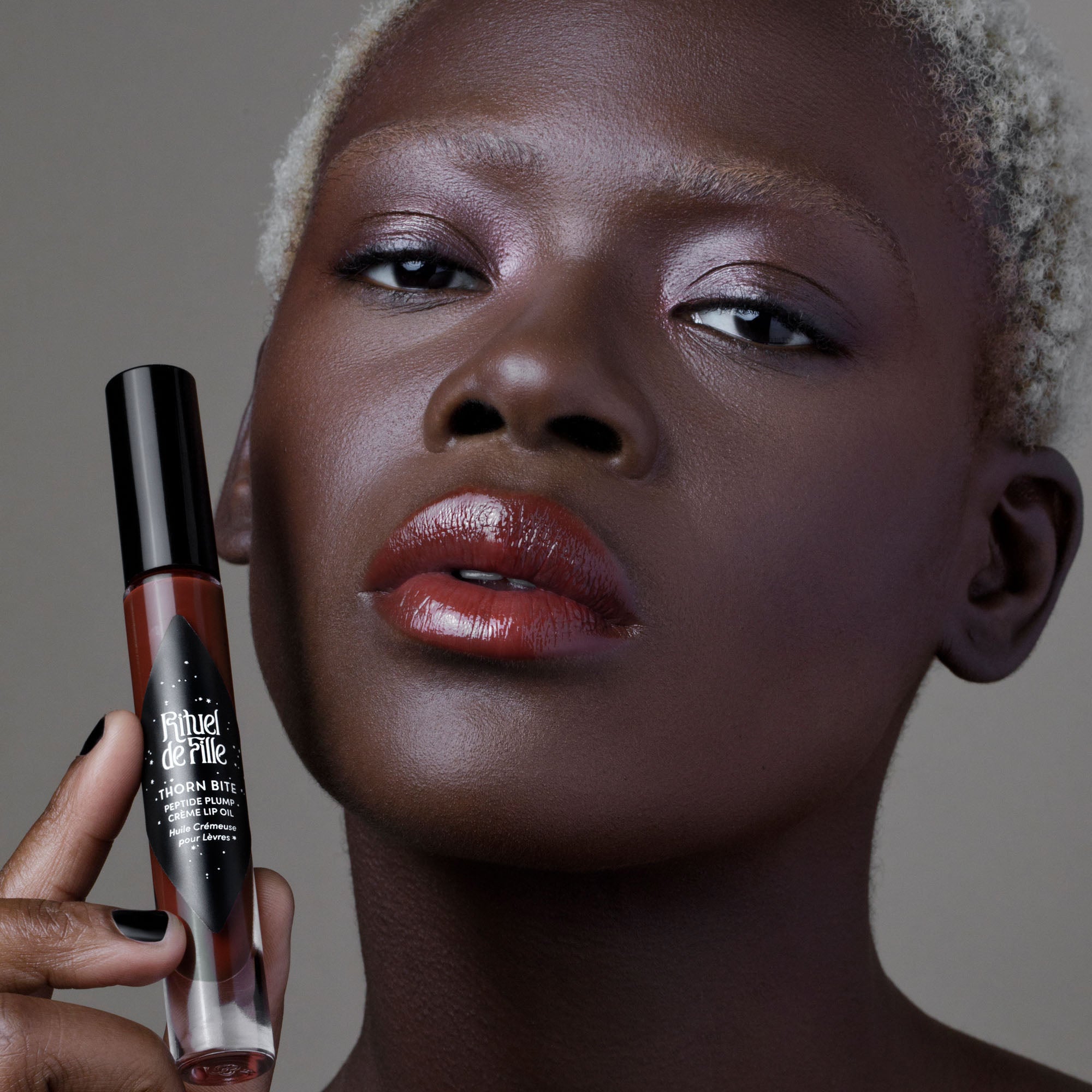 Rose Bite | Thorn Bite Peptide Plump Crème Lip Oil - Rituel de Fille