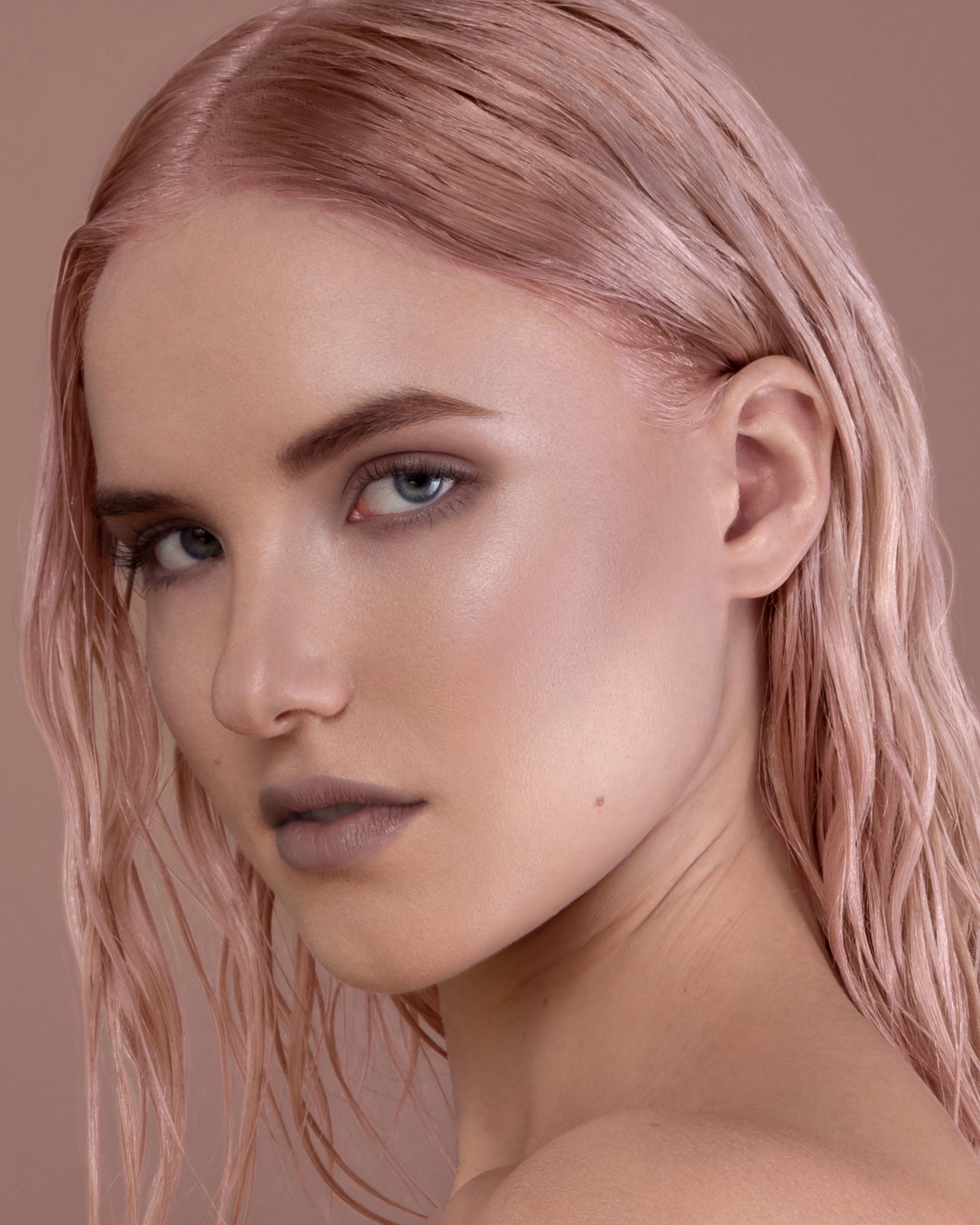 Model wearing Intuition contour