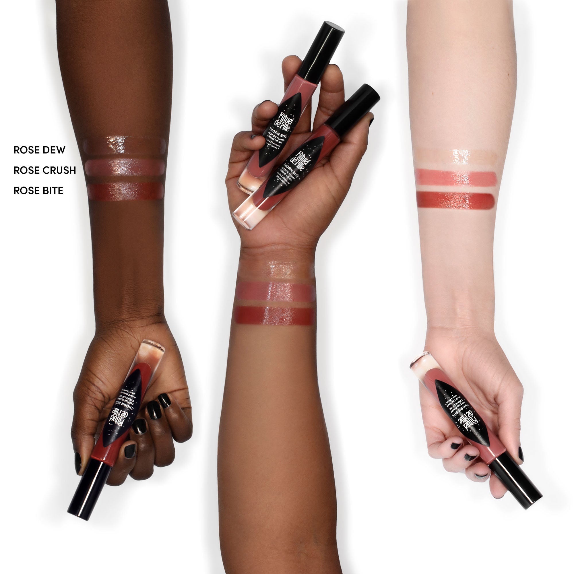 Rose Bite | Thorn Bite Peptide Plump Crème Lip Oil - Rituel de Fille